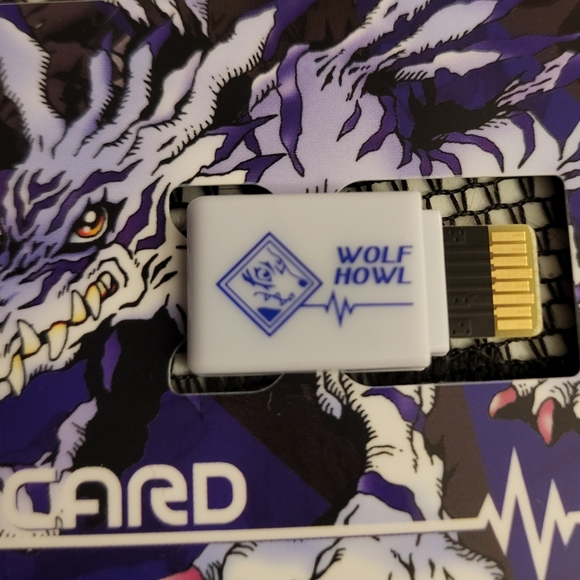 Vital Hero Digimon Replacement Wolf Howl DIM and VS Memory cards - Picture 2 of 3